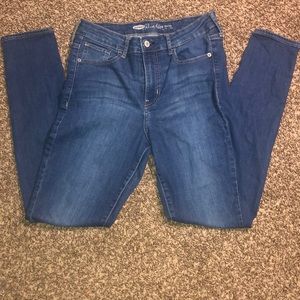 Hirise rockstar skinny jeans